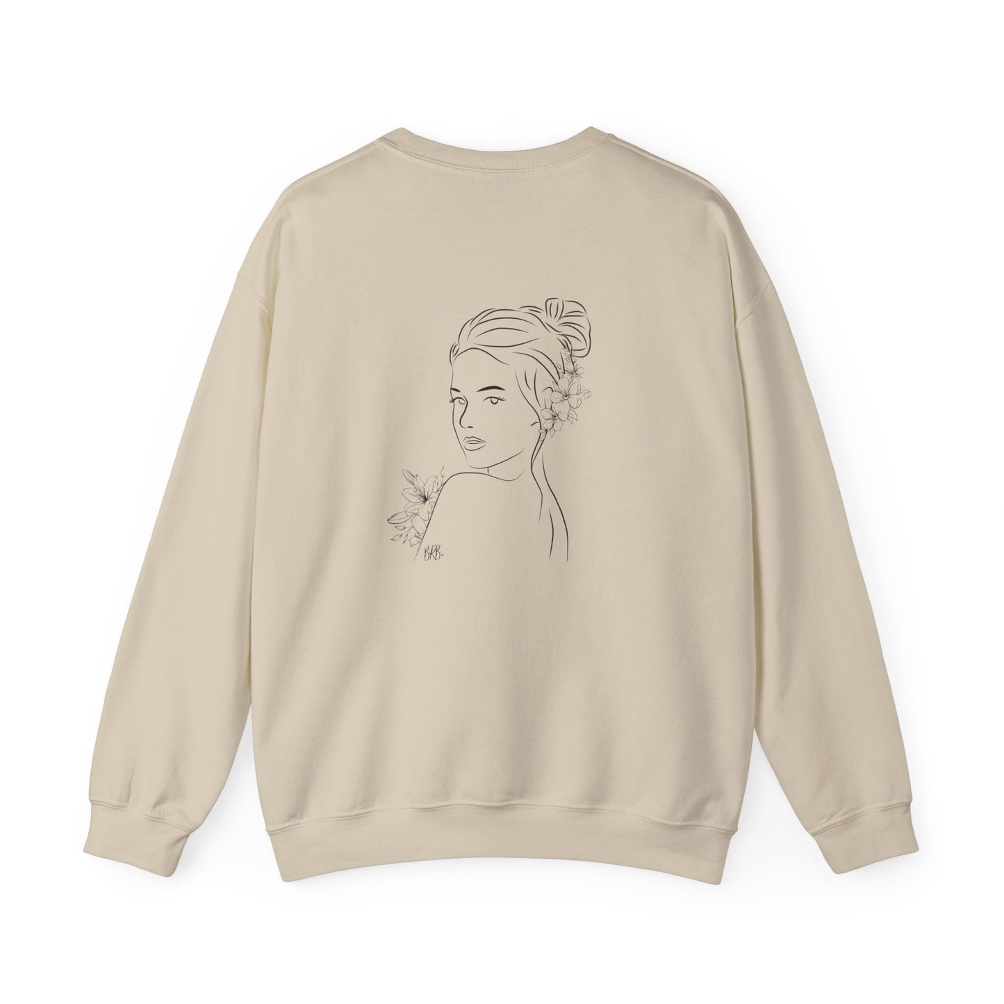 Line Drawing Graphic- Unisex Crewneck