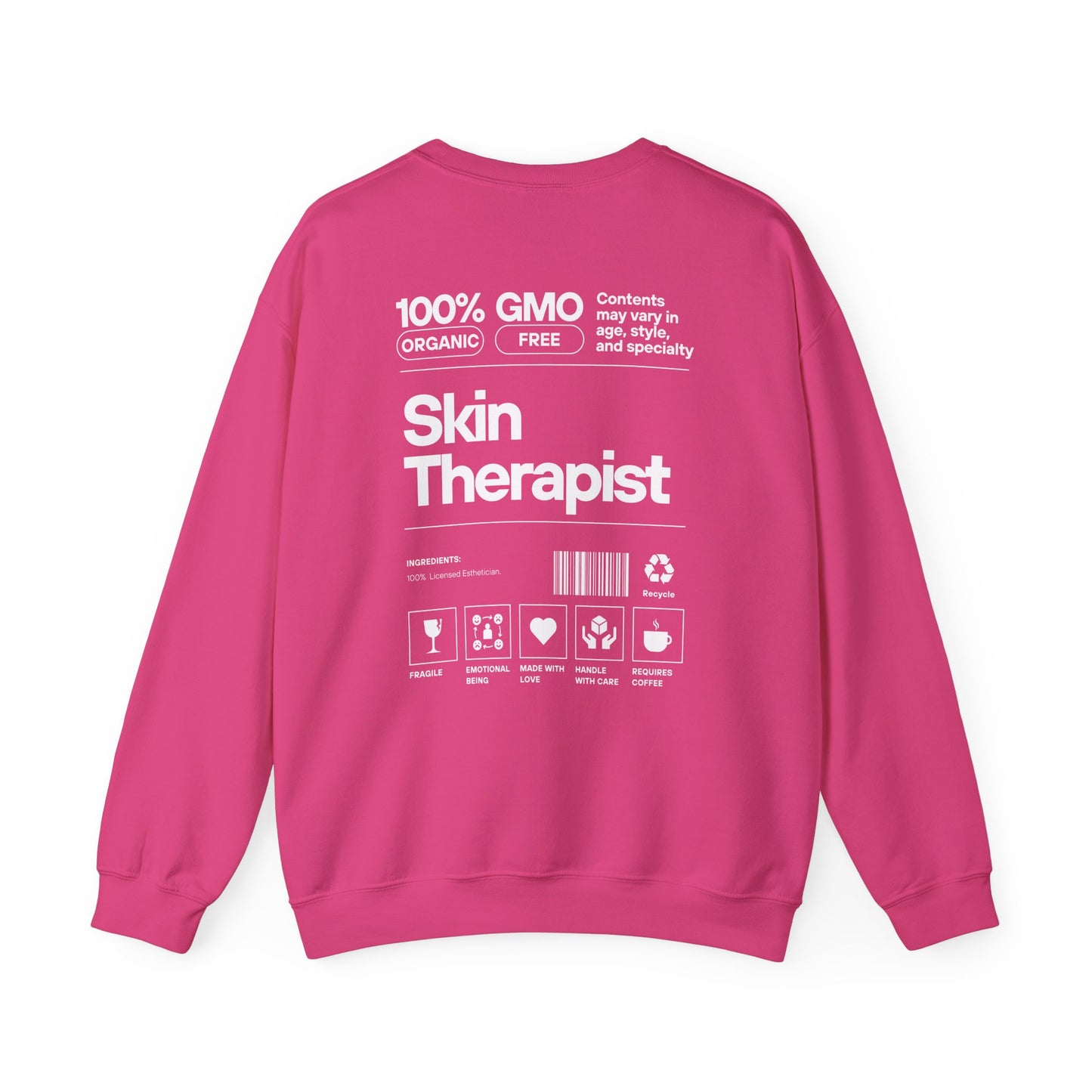 100% Skin Therapist- Unisex Crewneck