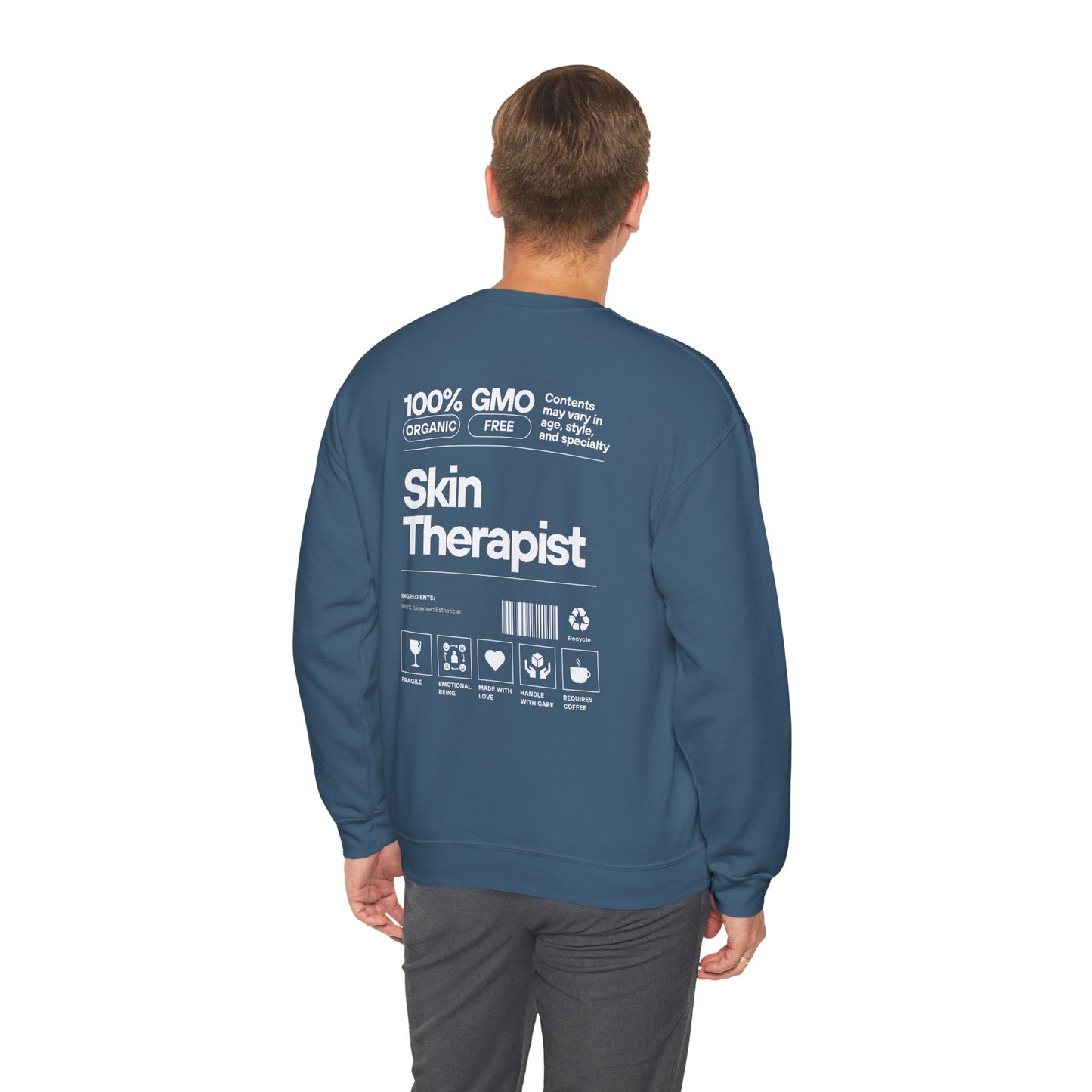 100% Skin Therapist- Unisex Crewneck