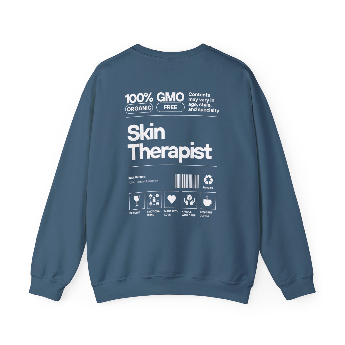 100% Skin Therapist- Unisex Crewneck