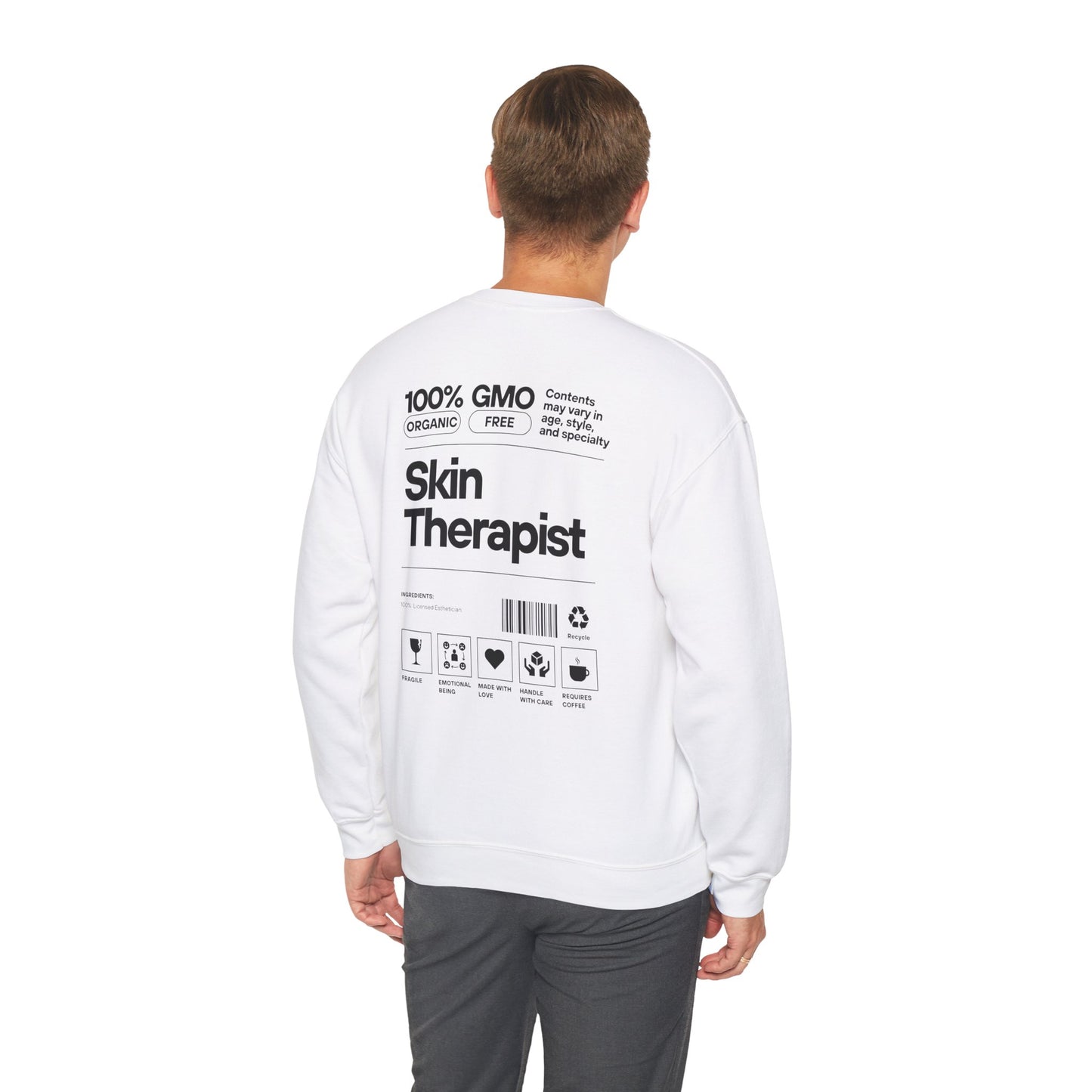 100% Skin Therapist- Unisex Crewneck