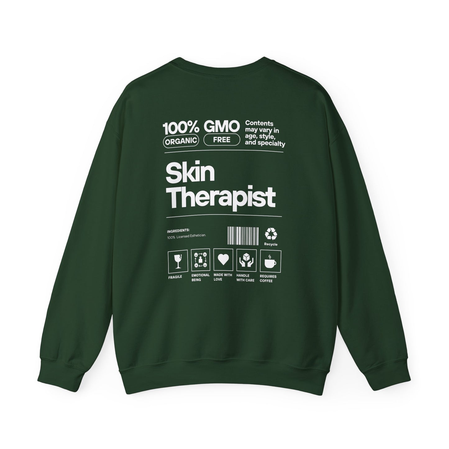 100% Skin Therapist- Unisex Crewneck