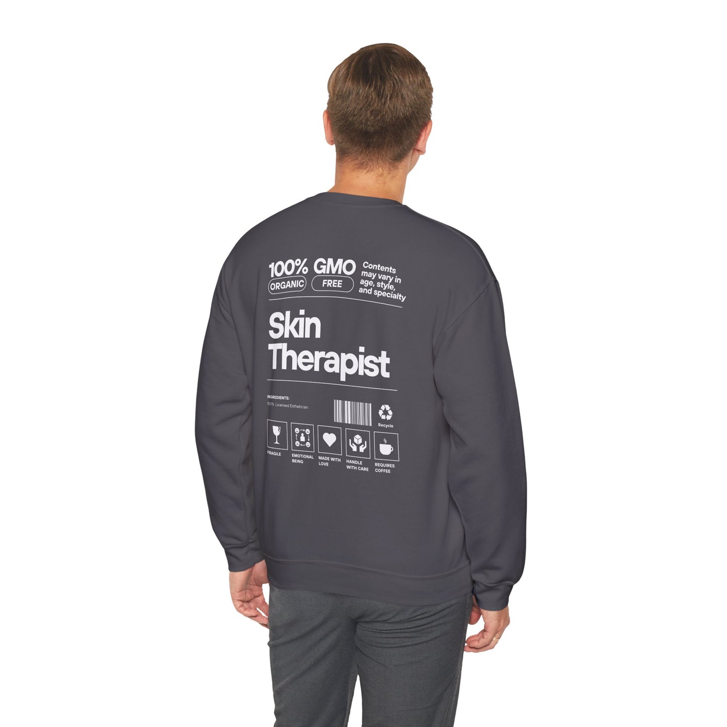 100% Skin Therapist- Unisex Crewneck