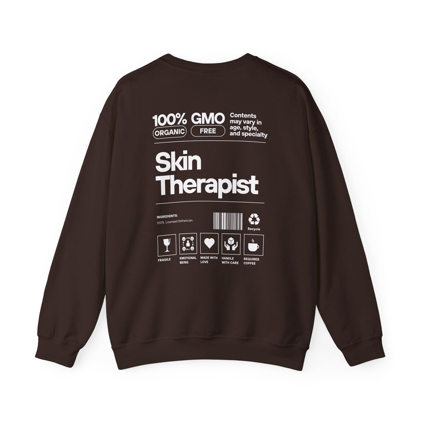 100% Skin Therapist- Unisex Crewneck