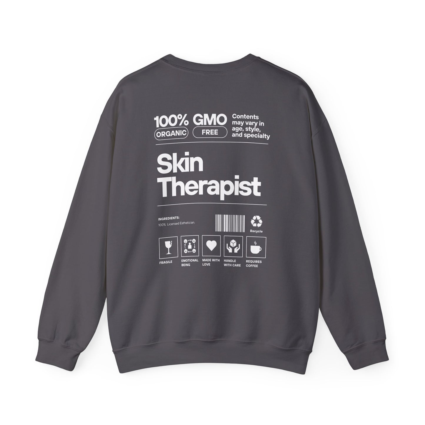 100% Skin Therapist- Unisex Crewneck