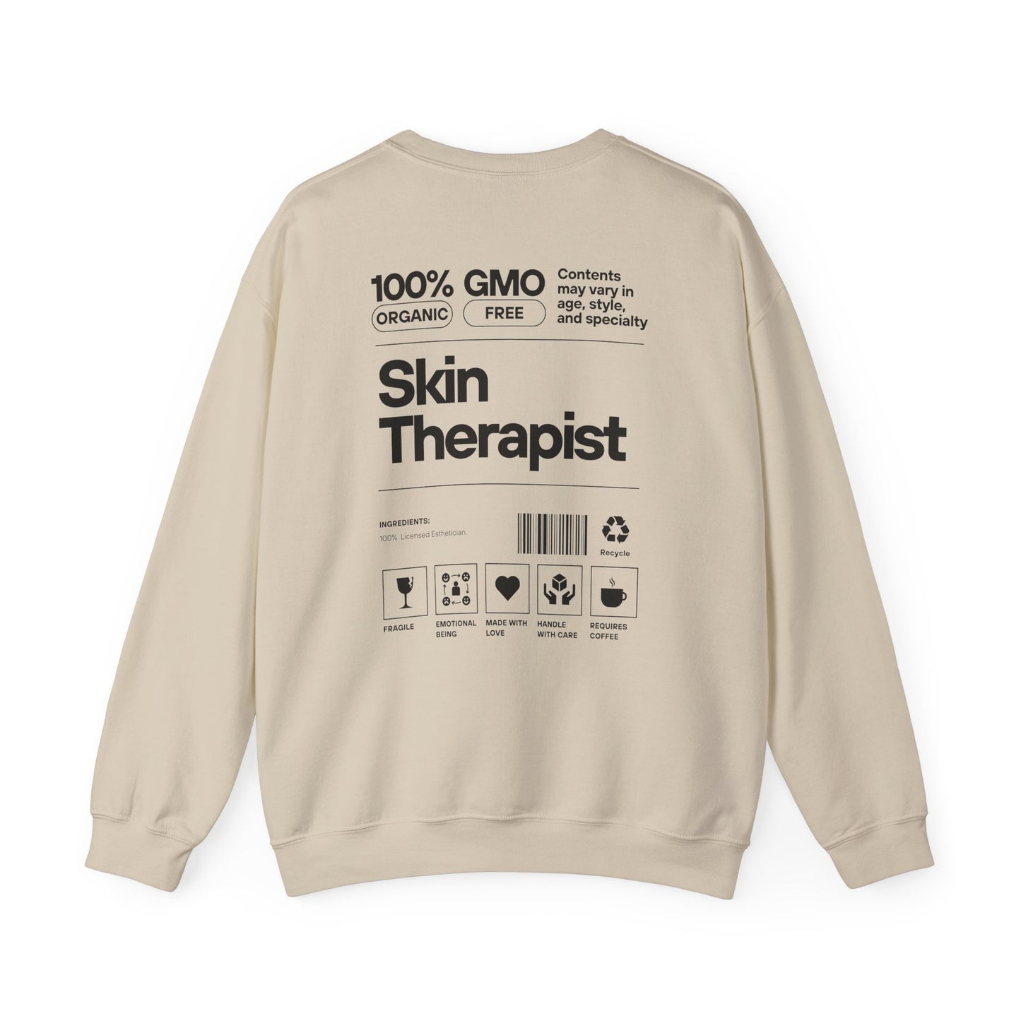100% Skin Therapist- Unisex Crewneck