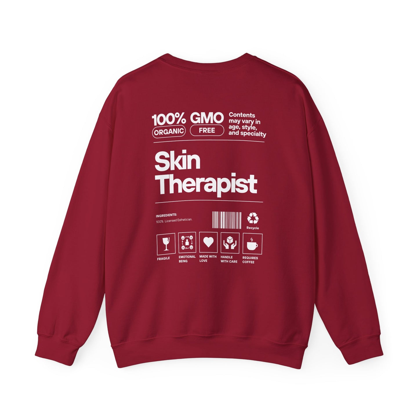 100% Skin Therapist- Unisex Crewneck