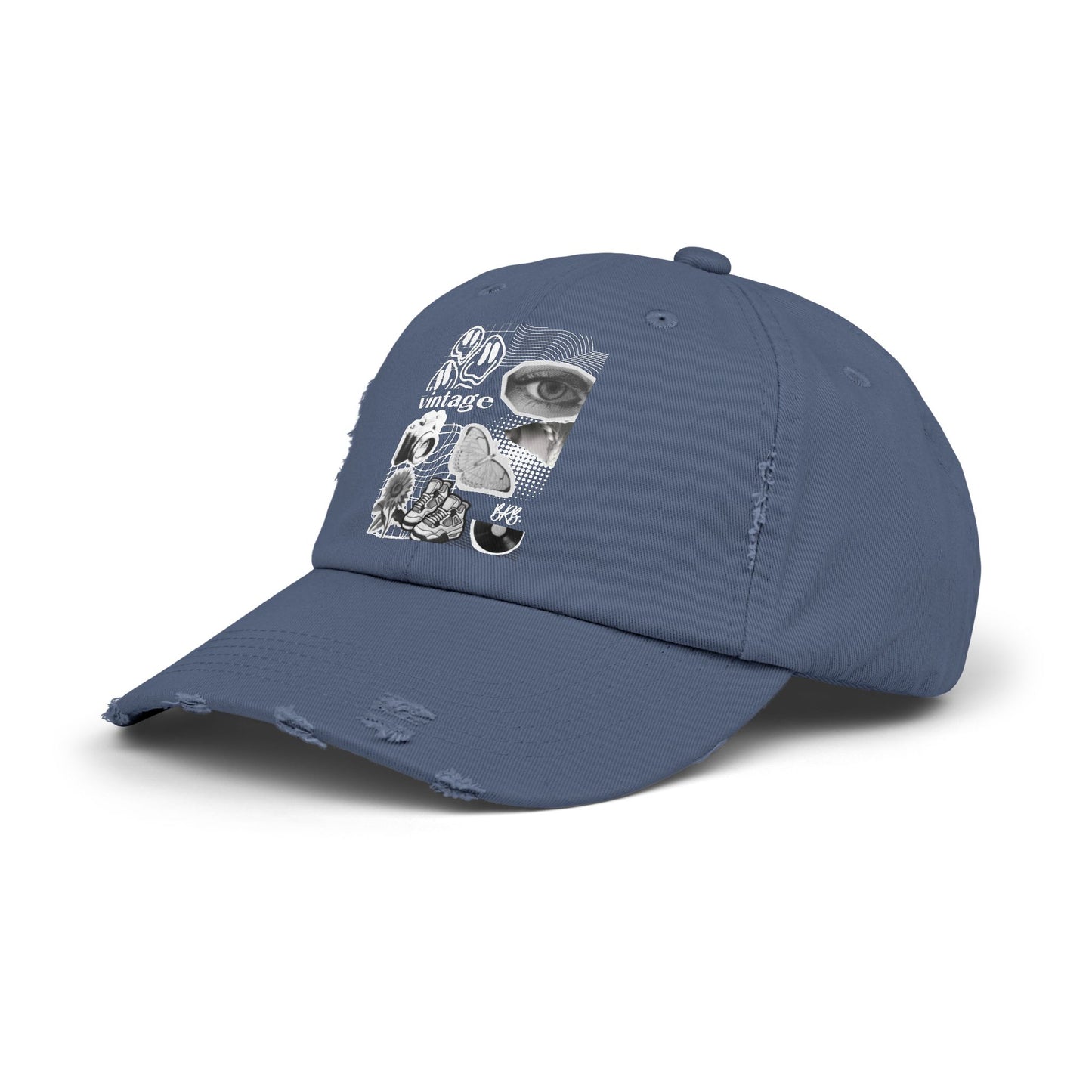 Vintage Art- Distressed Hat