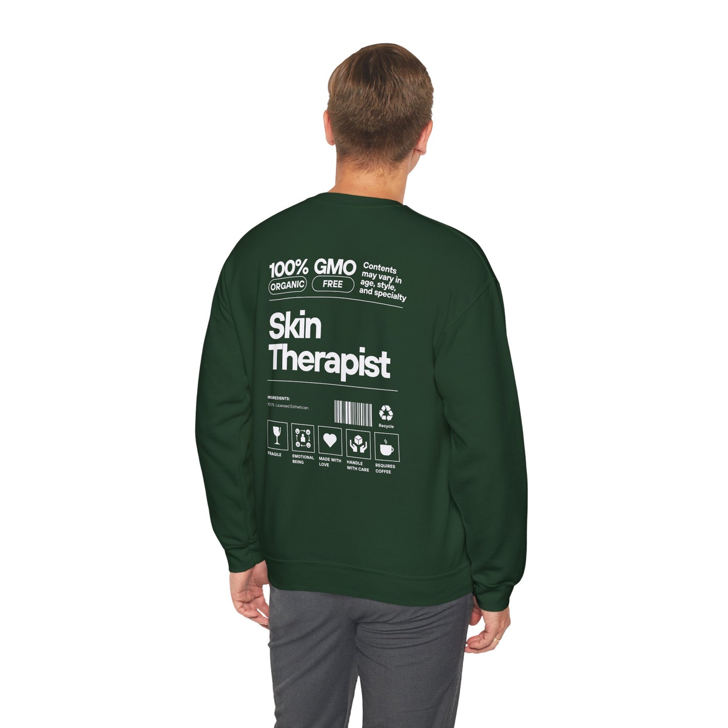 100% Skin Therapist- Unisex Crewneck