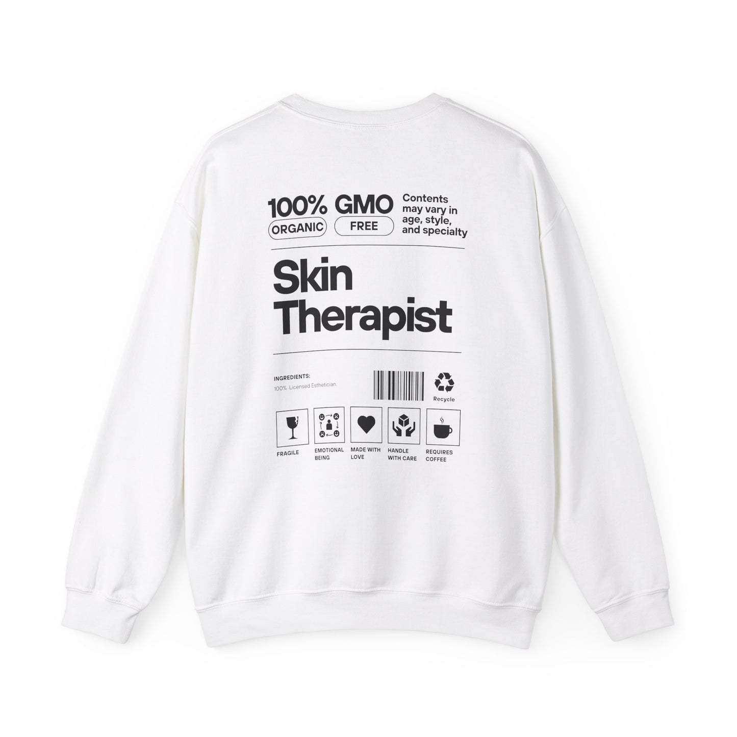 100% Skin Therapist- Unisex Crewneck